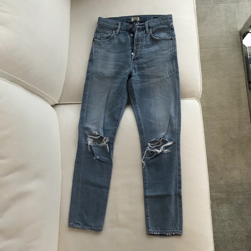 Citizens of Humanity Ripped Vintage Jeans Size 22